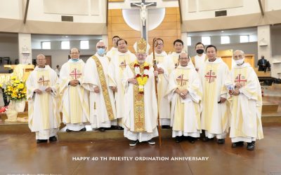 MAY 30 2021 Happy 40Th Priestly Ordination Anniversary to Bishop Kevin W. Vann