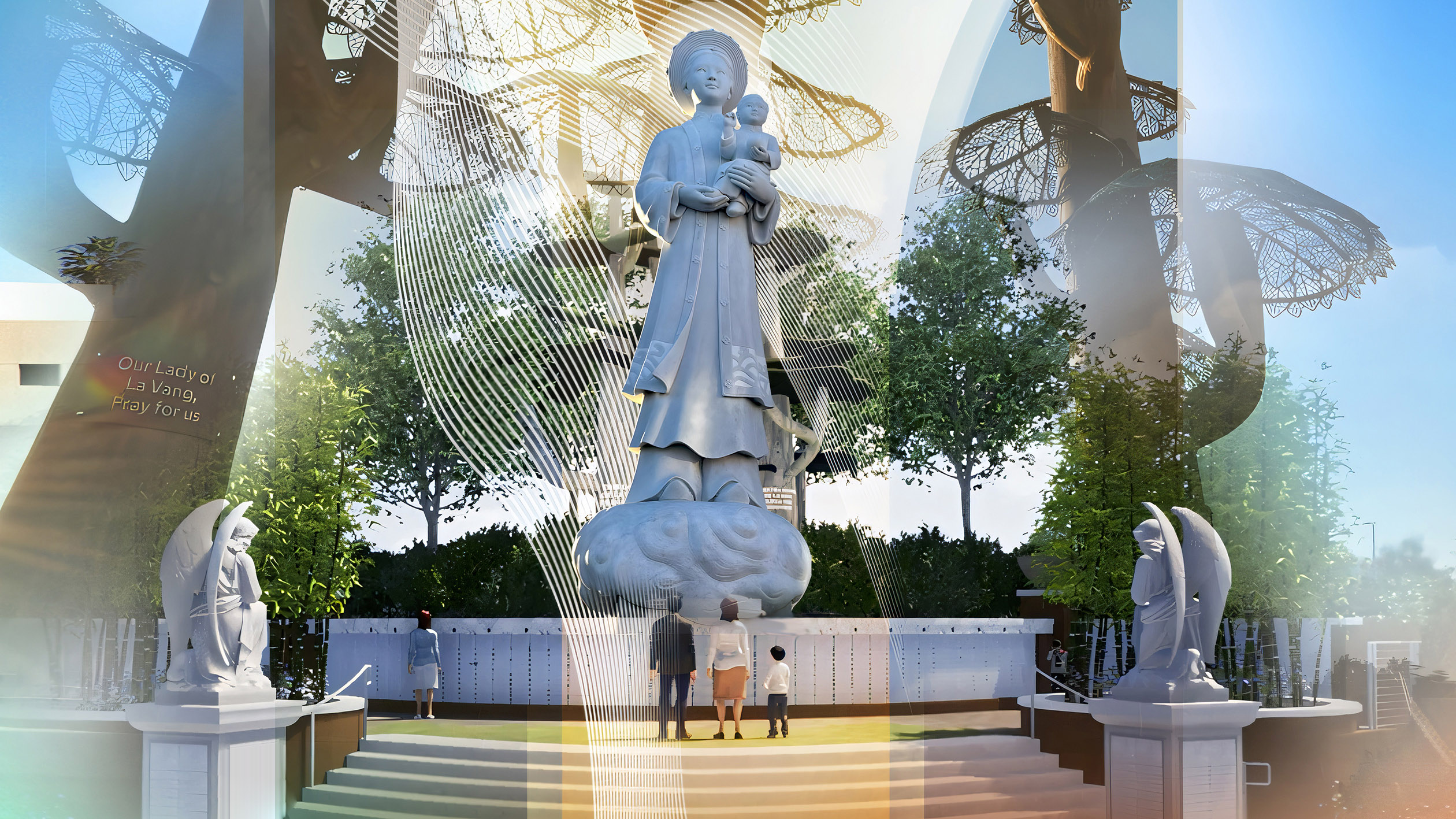 Statue of Our Lady of La Vang Catholic Church