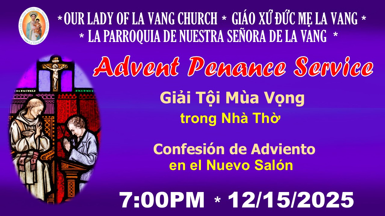 Tĩnh Tâm Mùa Chay 2024