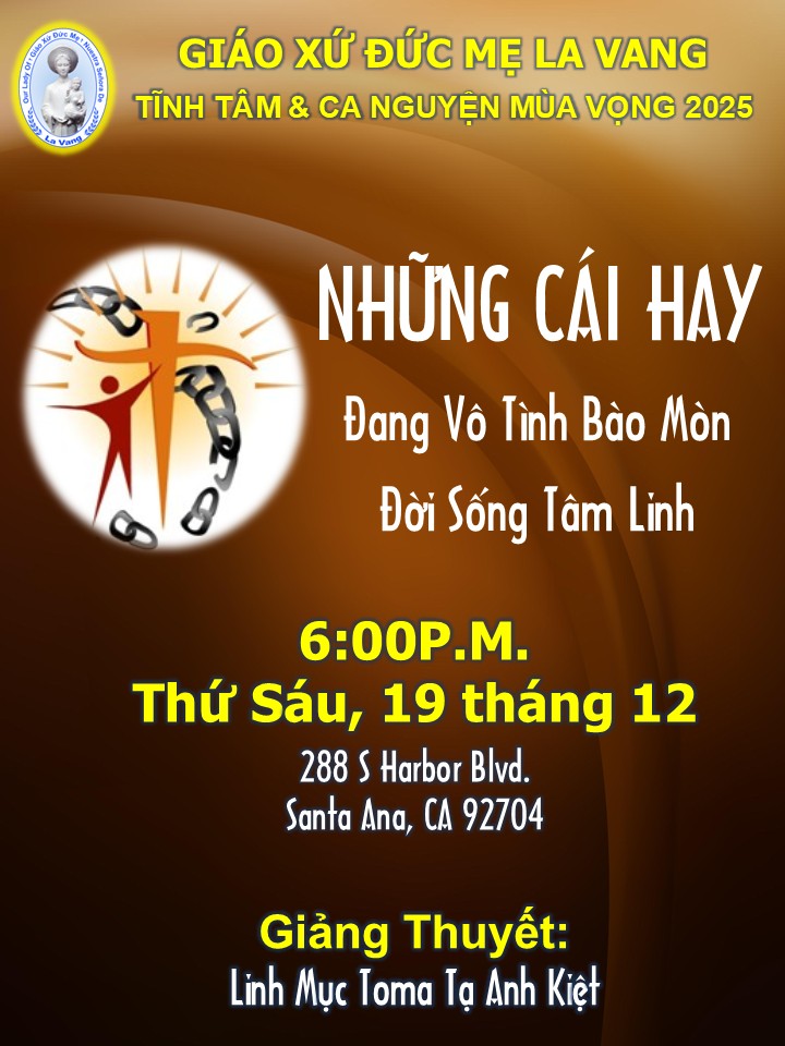 Tĩnh Tâm Mùa Chay 2024