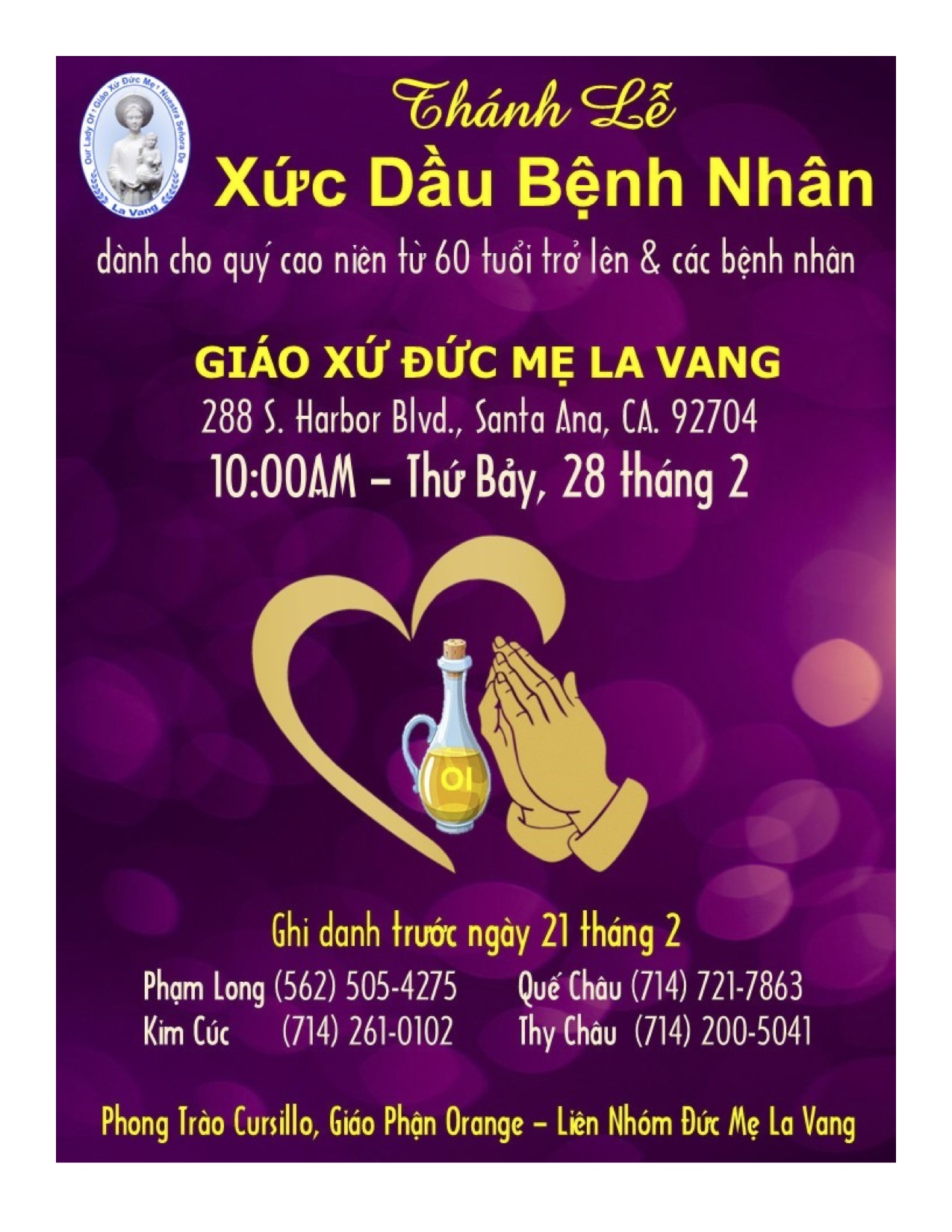 Tĩnh Tâm Mùa Chay 2024